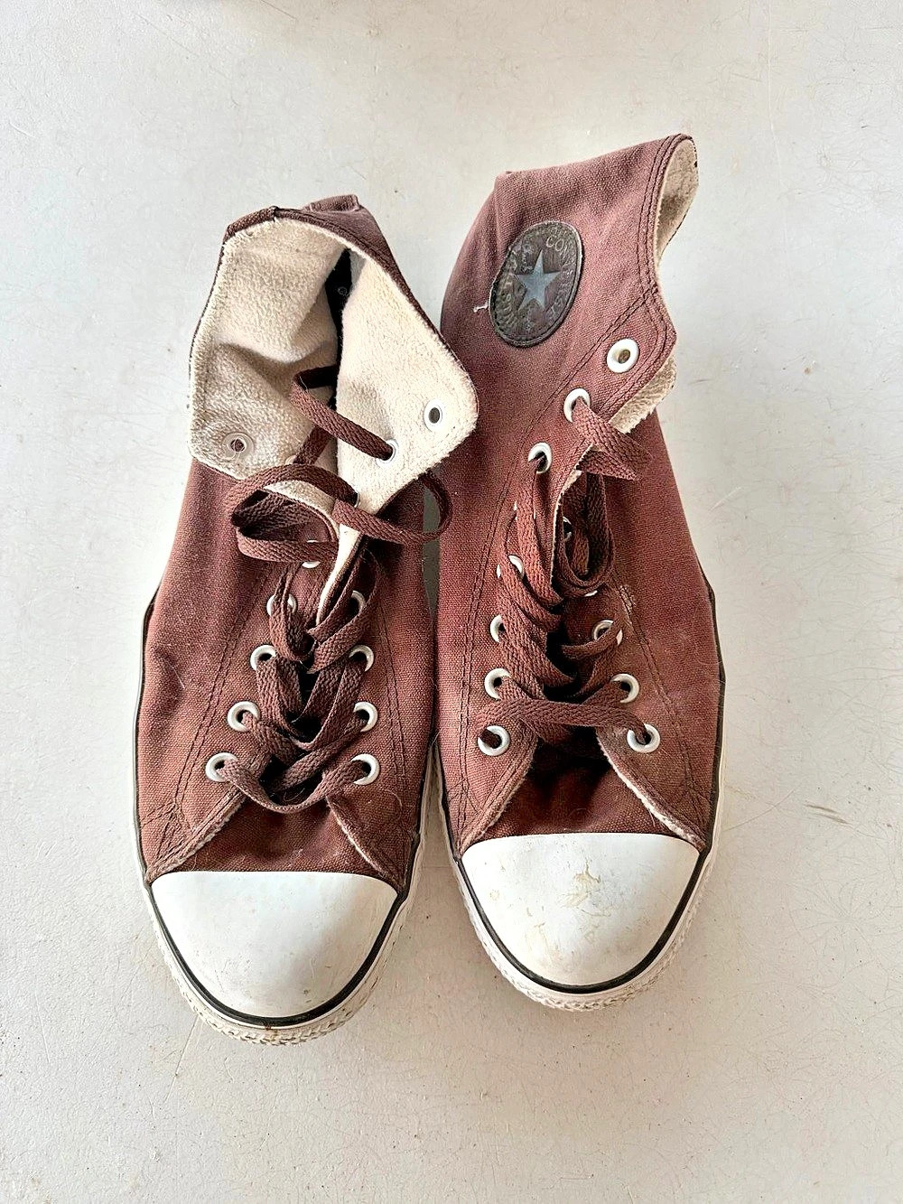 Converse Chuck Taylor All Star Sneakers Brown & White